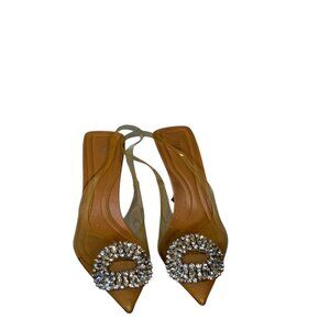Zara sparkle/clear heels